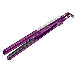 Infiniti Pro by Conair Tourmaline Ceramic Flat Iron; 1-inch; Purple